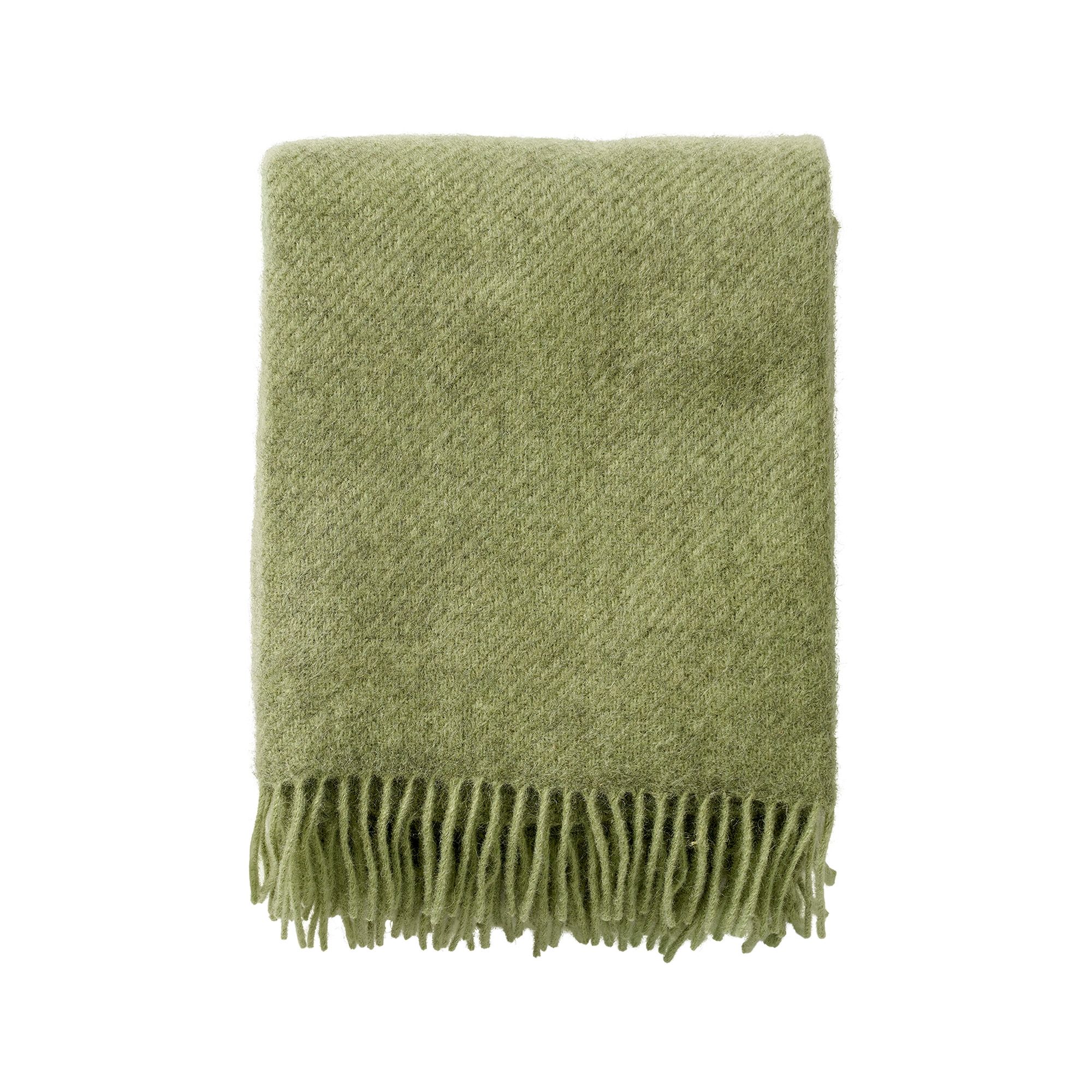 Uldplaid - 130x200 cm - Gotlanduld/lammeuld - Gotland Pear billede