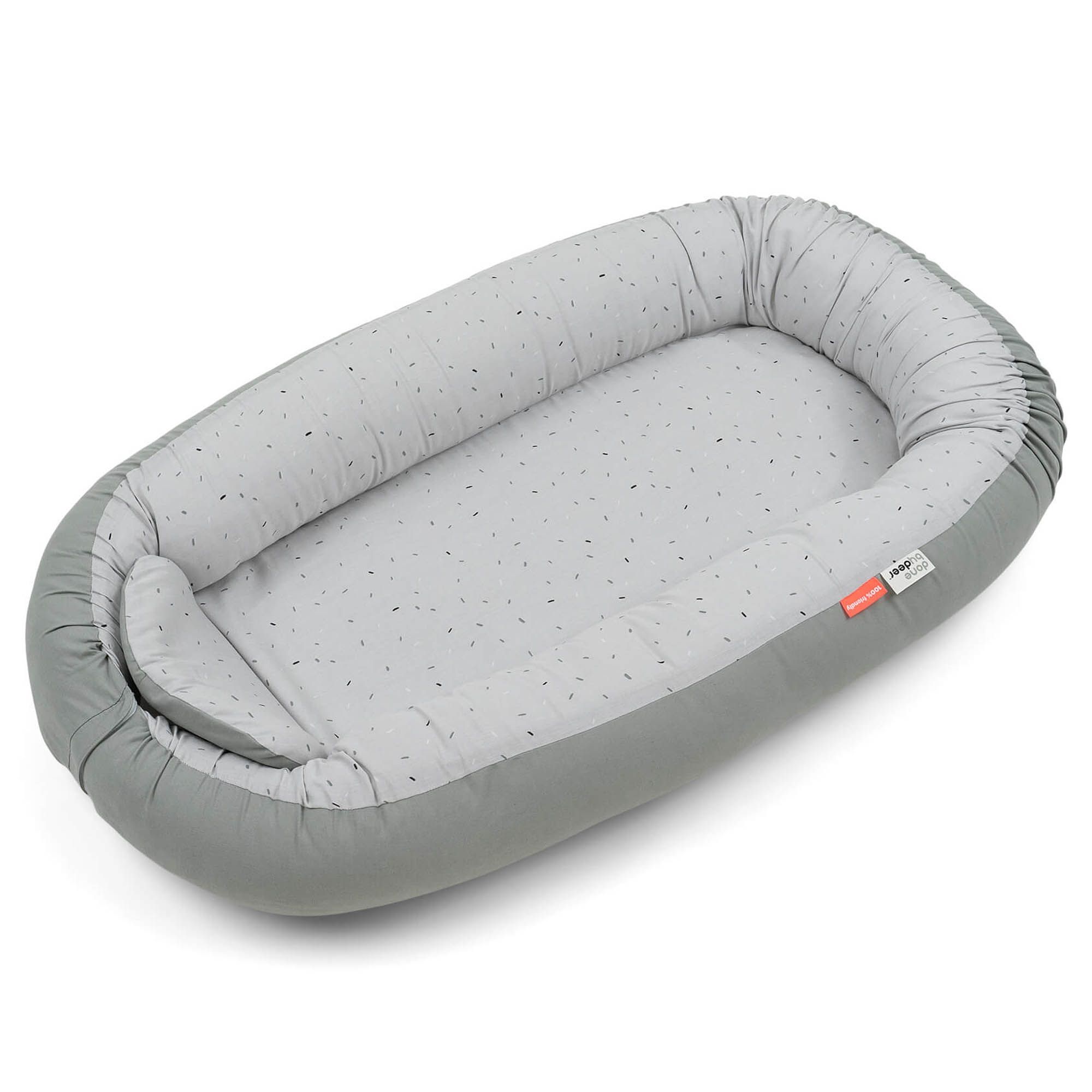 Done By Deer babynest - Confetti - Grå billede