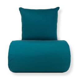 Sengetøj - Stonewashed - Firm petrol