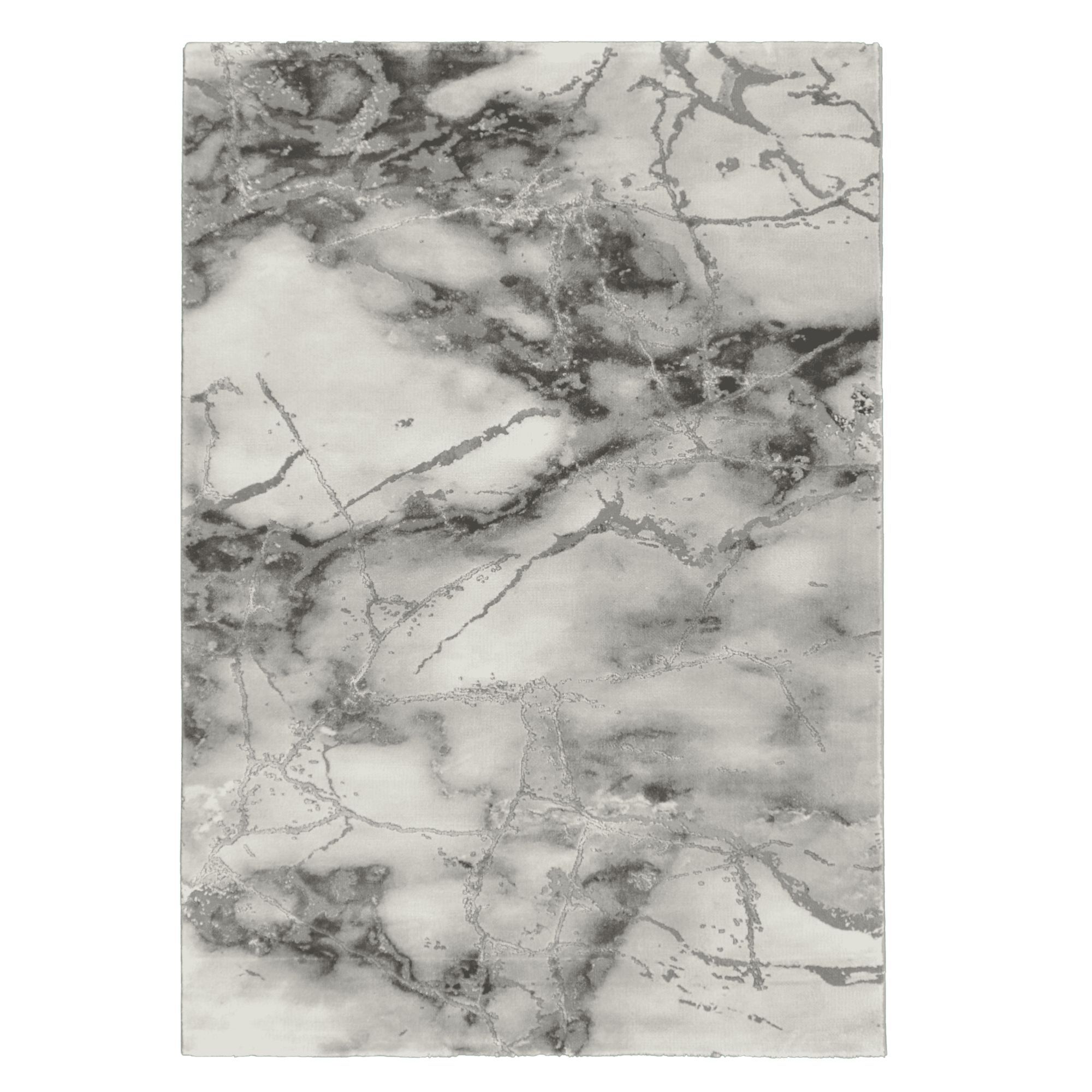 Gulvtæppe - 160x230 cm - Grå med mønster - Craft - Nordstrand Home billede