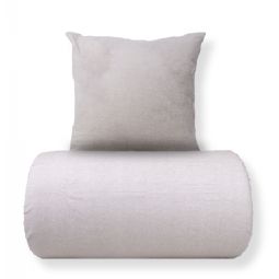 Sengetøj - Bomulds flonel - Grey Melange 