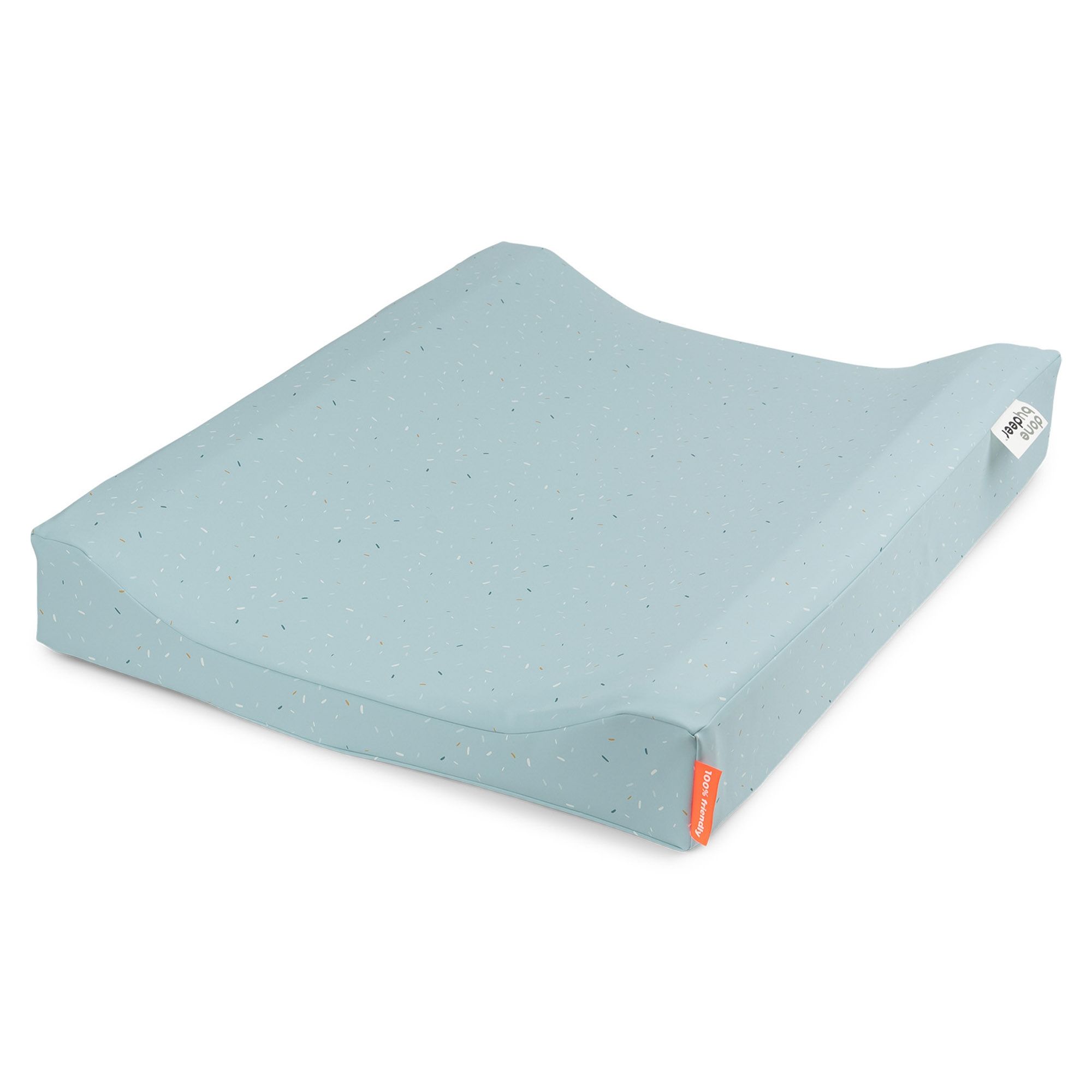 Done By Deer puslepude - Vandafvisende betræk - Confetti - Blå billede