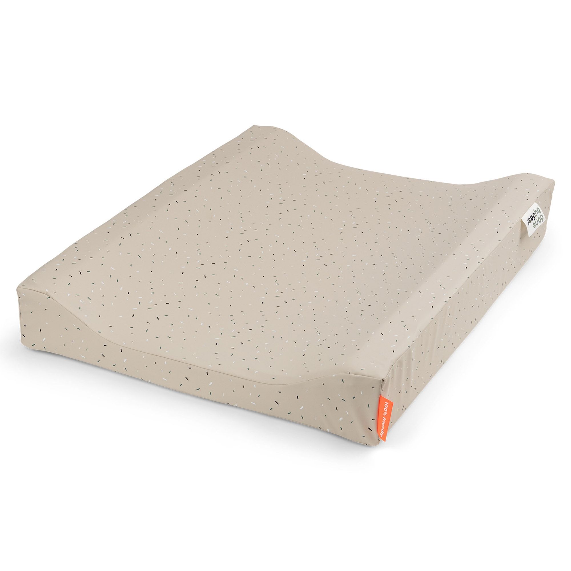 Done By Deer puslepude - Vandafvisende betræk - Confetti - Sand billede