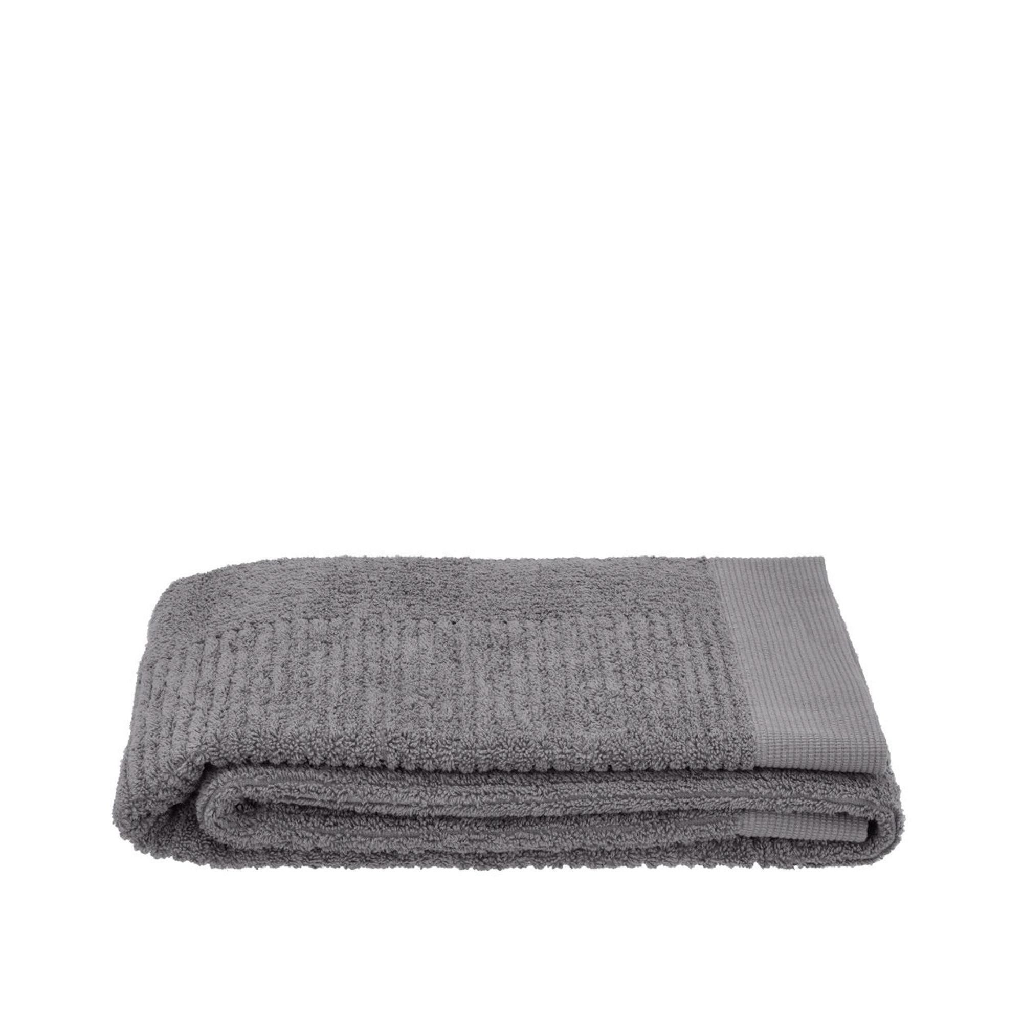 Håndklæde - 100% bomuld - 50x100 cm - Zone Denmark Classic - Grey billede