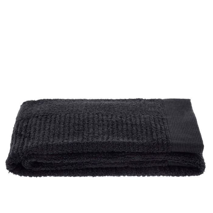 Håndklæde - 100% bomuld - Badehåndklæde 70x140 cm - Zone Denmark Classic - Black