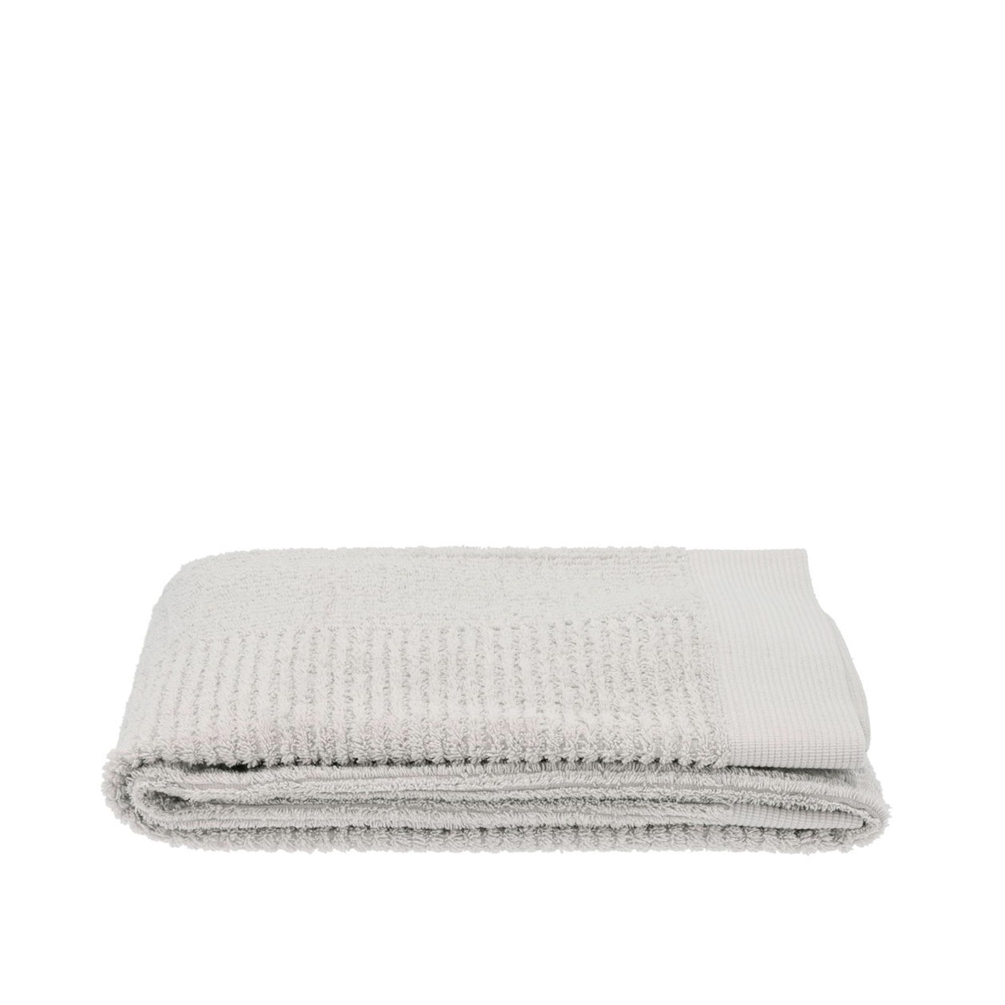 Håndklæde - 100% bomuld - 50x100 cm - Zone Denmark Classic - Soft Grey billede