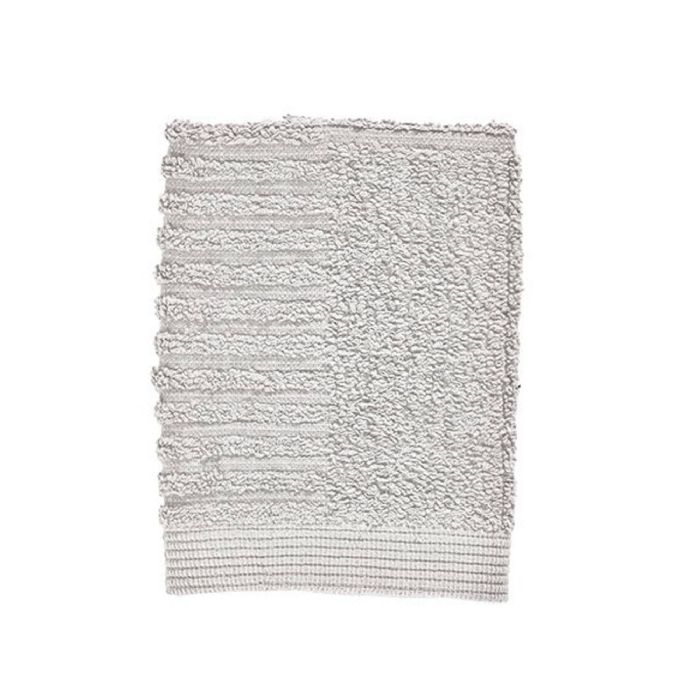 Vaskeklud - 100% bomuld - 30x30 cm - Zone Denmark Classic - Soft Grey