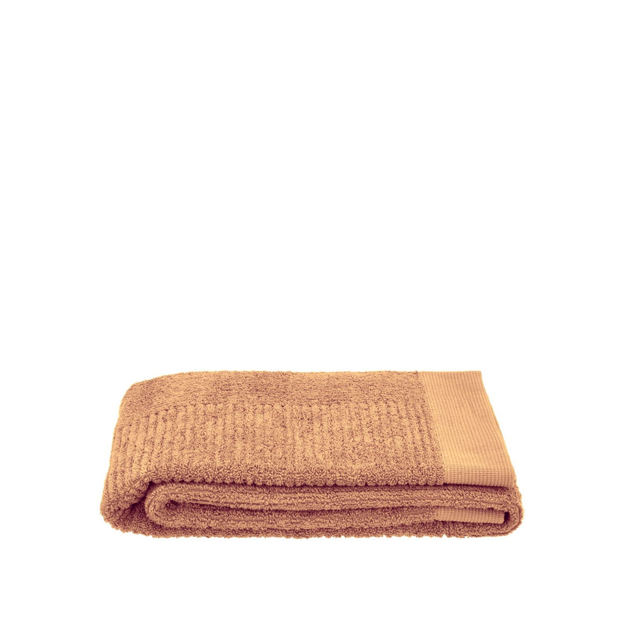 Håndklæde - 100% bomuld - Gæstehåndklæde 50x70 cm - Zone Denmark Classic - Mandarine billede