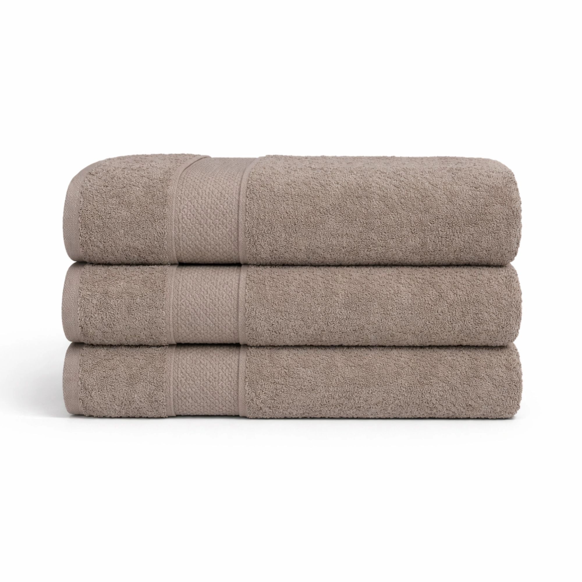 Egyptisk bomulds håndklæde - 100% egyptisk bomuld - Orkidé - Sand