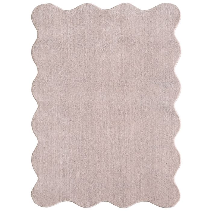 Gulvtæppe - 140x200 cm - Rosa - Shape - Nordstrand Home