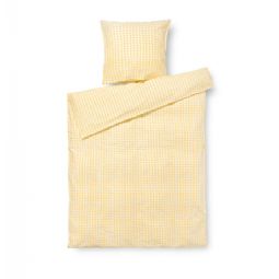 JUNA sengetøj - 100% økologisk bomuld - Bæk&Bølge gul