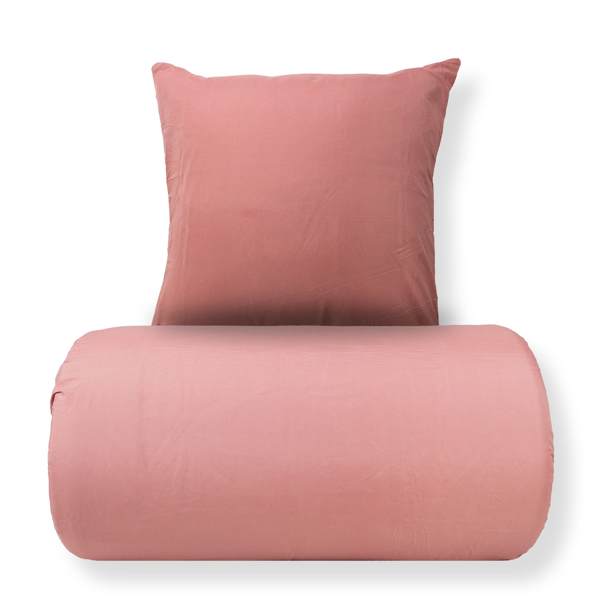 Sengetøj - Microfiber - Ensfarvet rosa