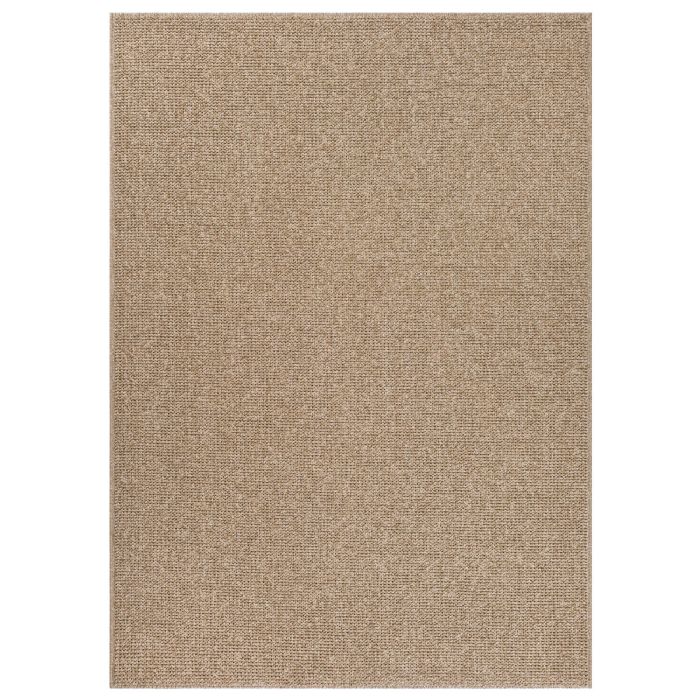 Gulvtæppe - 80x150 cm - Vævet tæppeløber - Natur - Kos - Nordstrand Home