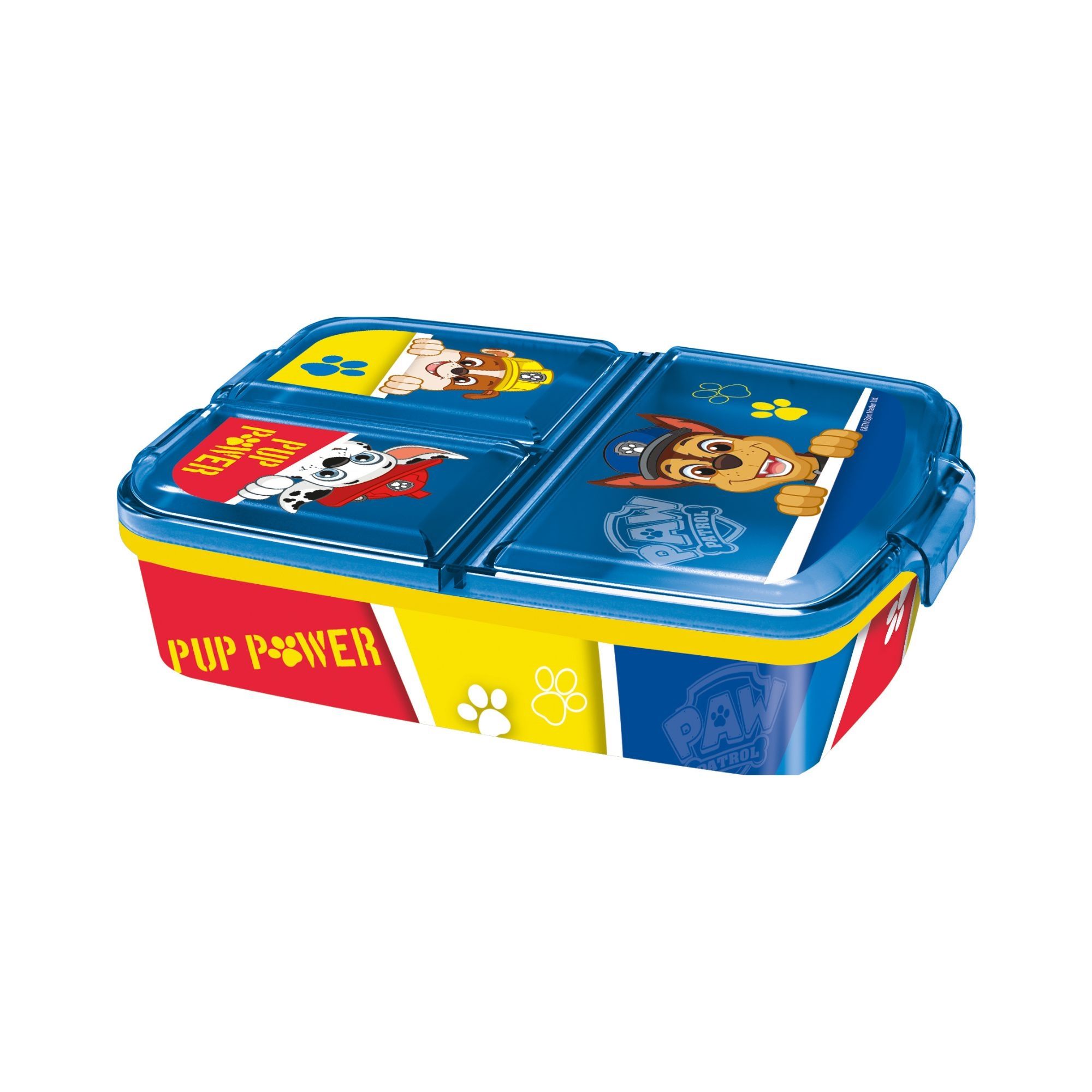 Paw Patrol madkasse - Børnemadpakke med 3 rum billede