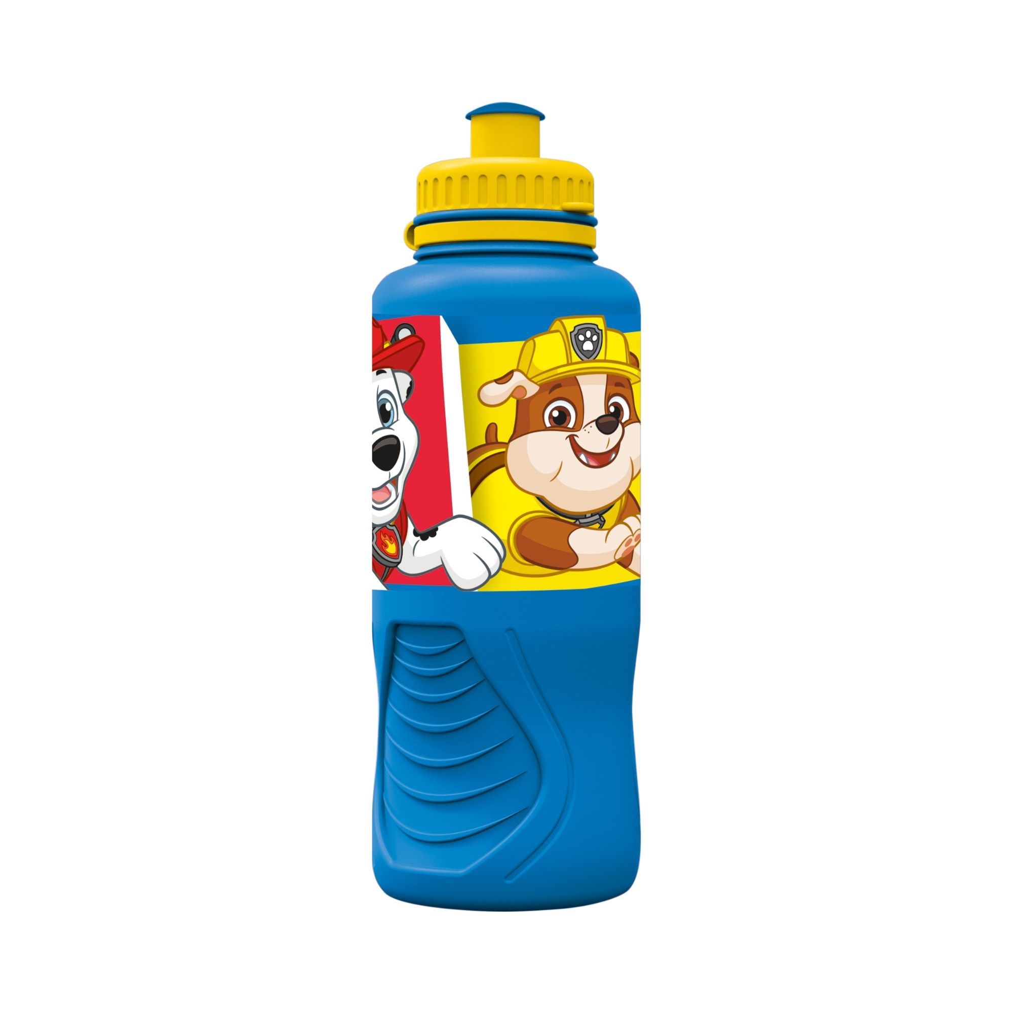 Paw Patrol drikkedunk - Børnedrikkedunk med tud - Blå og gul billede