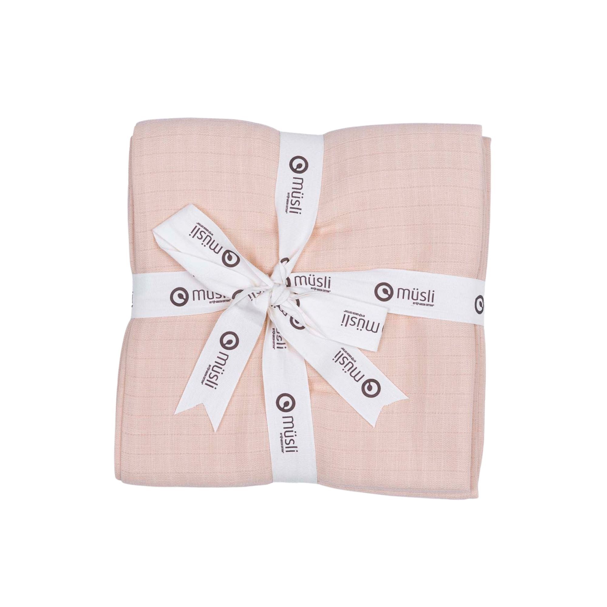 Babysvøb 2-pak. - GOTS vævet musselin bomuldskvalitet - Peony - Müsli By Green Cotton