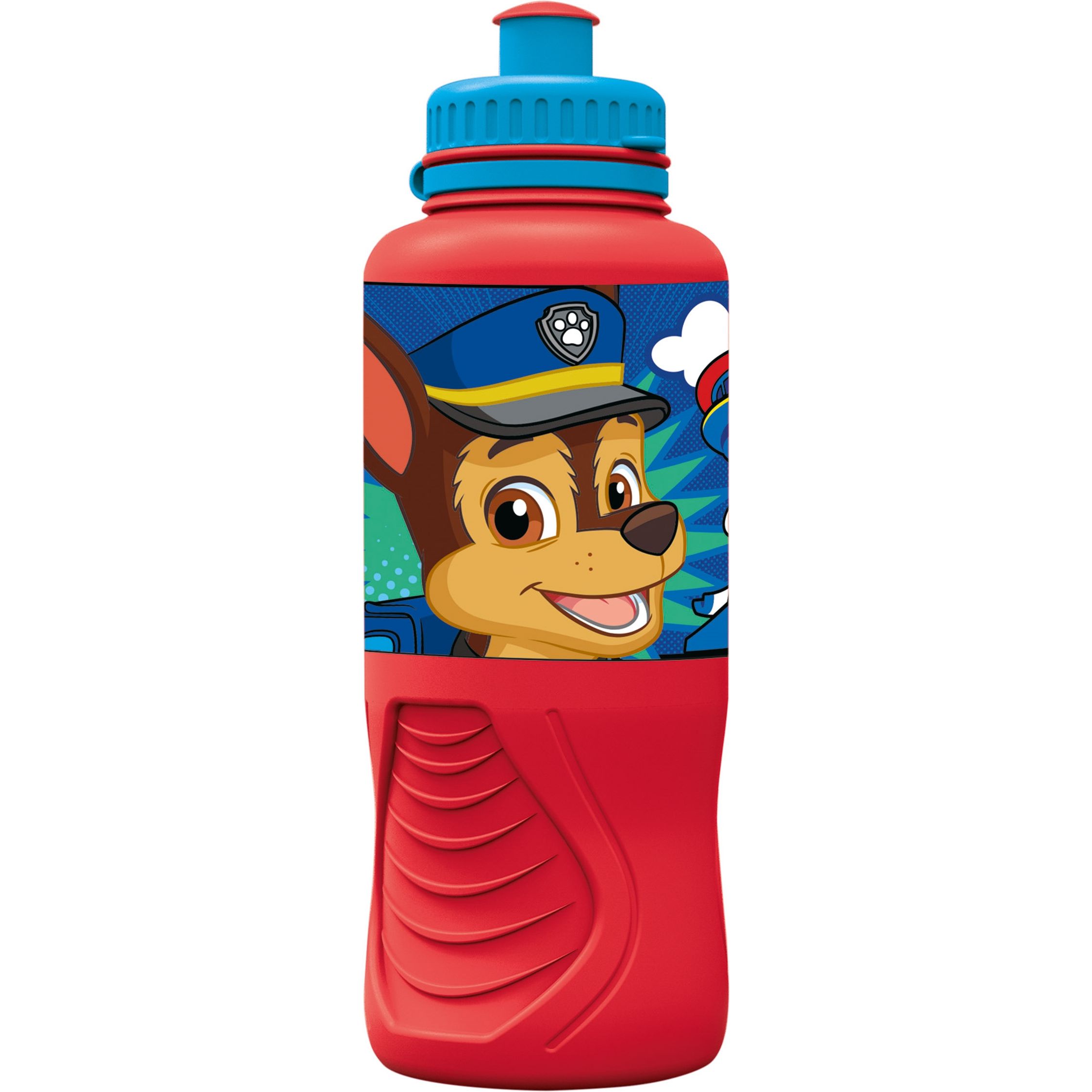 Paw Patrol rød drikkedunk - Drikkedunk med tud til børn - Marshall og Chase billede