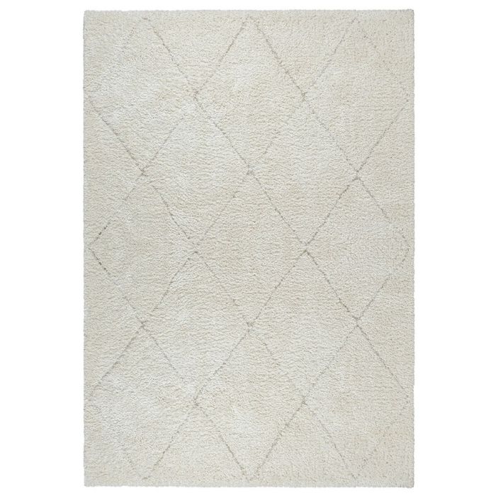 Gulvtæppe - Shaggy - 160x230 cm - Creme - Ideal Shaggy - Nordstrand Home