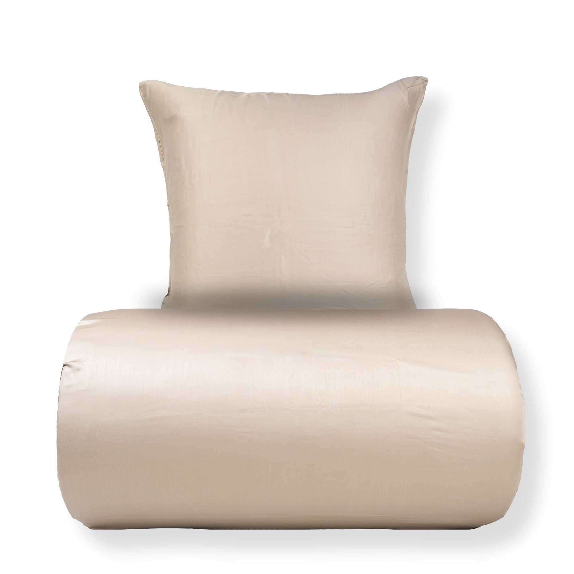 Bambus sengetøj - 100% bambus - Beige