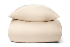 Bambus sengetøj 240x220 cm - Beige sengetøj - King size betræk i 100% Bambus - Nature By Borg