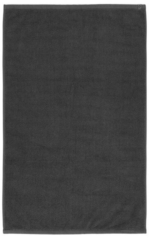 Bademåtte - 60x100 cm - Grå - 100% økologisk bomuld - Essenza