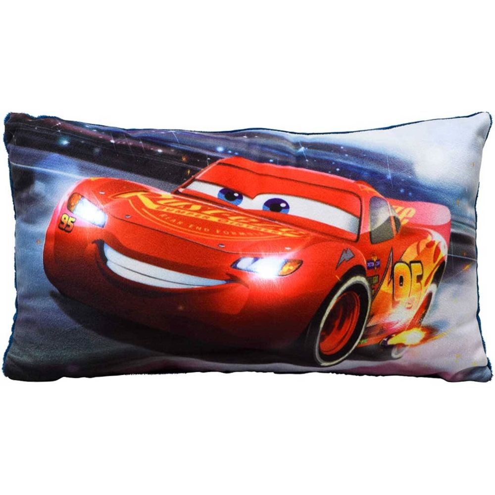 Pyntepude til børn - 40x20 cm - Lyne mcqueen pude - Borg living billede