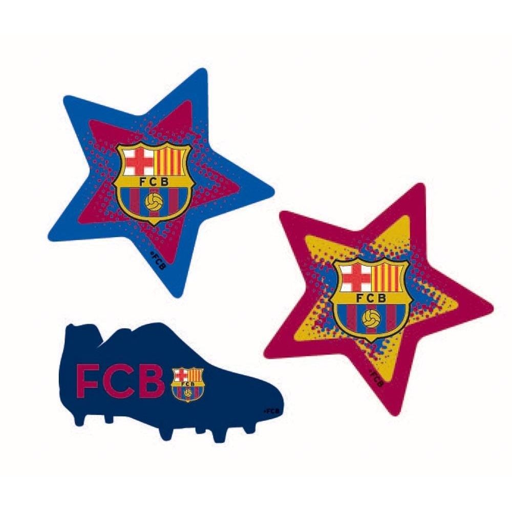 Wall sticker - FC Barcelona - 3 stk - 3D effekt
