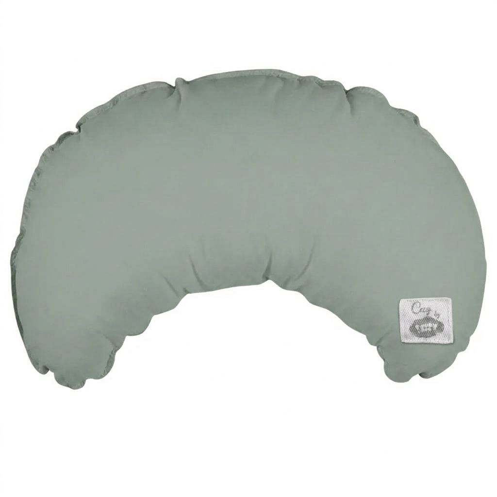 Ammepude - Cozy by dozy - Økologisk bomuld - 60x90 cm - Støvet grøn billede