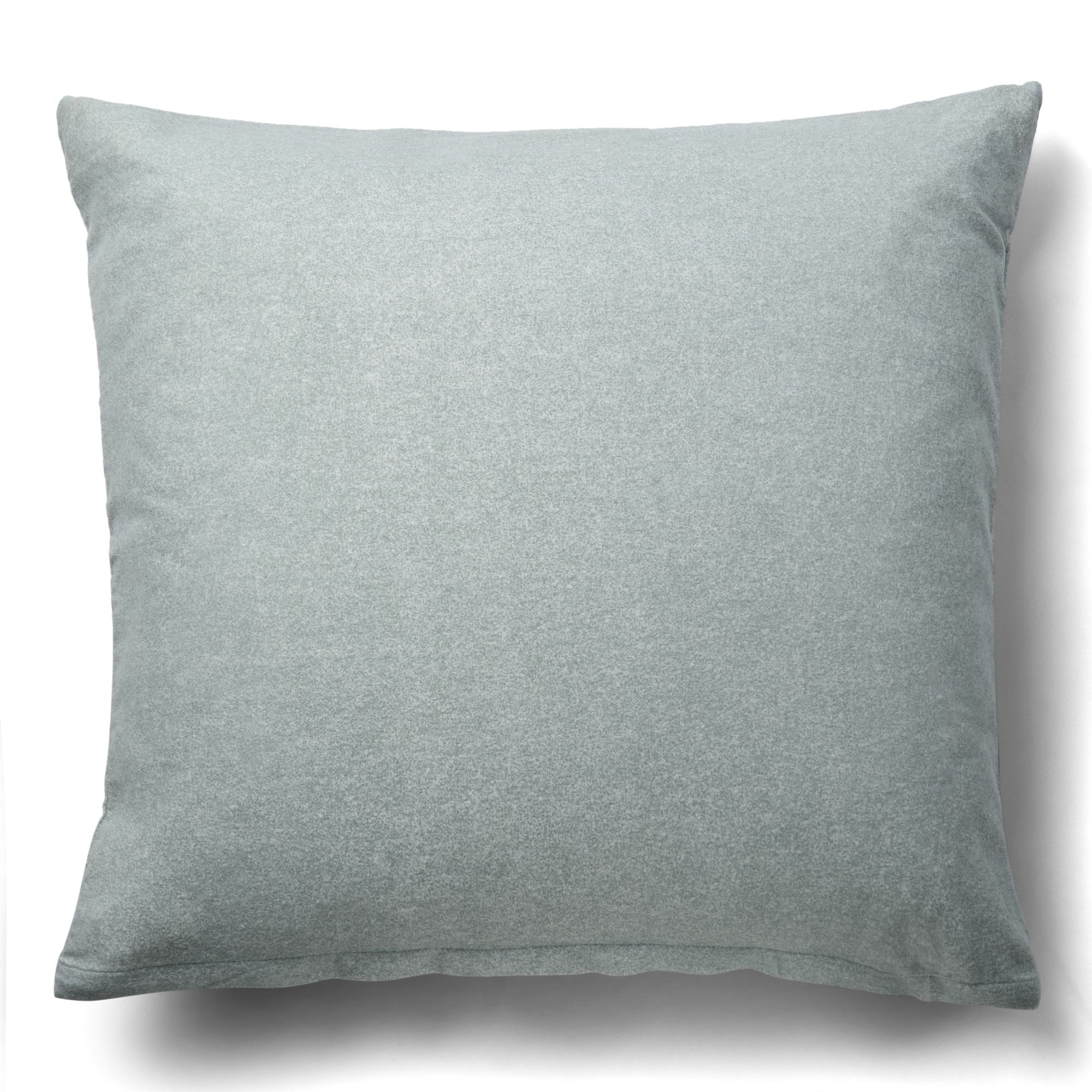 Pudebetræk 60x63 cm - Bomulds flonel - Green Melange billede