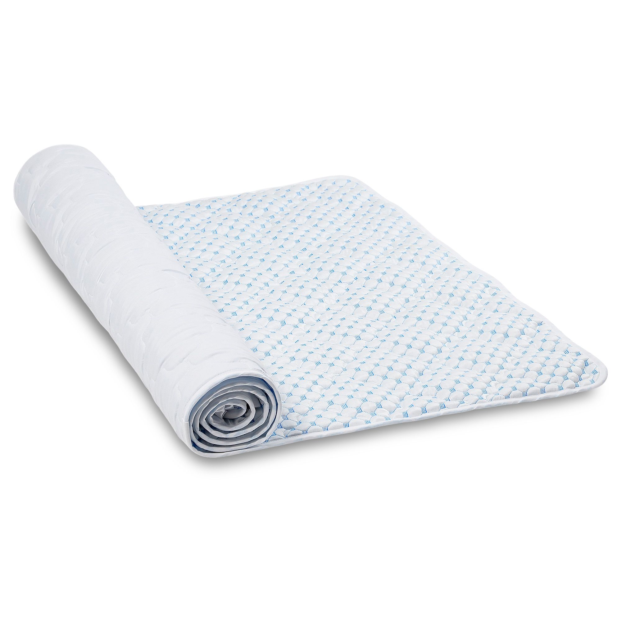 Kølende rullemadras - Allergivenlig og åndbar madrasbeskytter - Fra SLEEP TECH By Borg