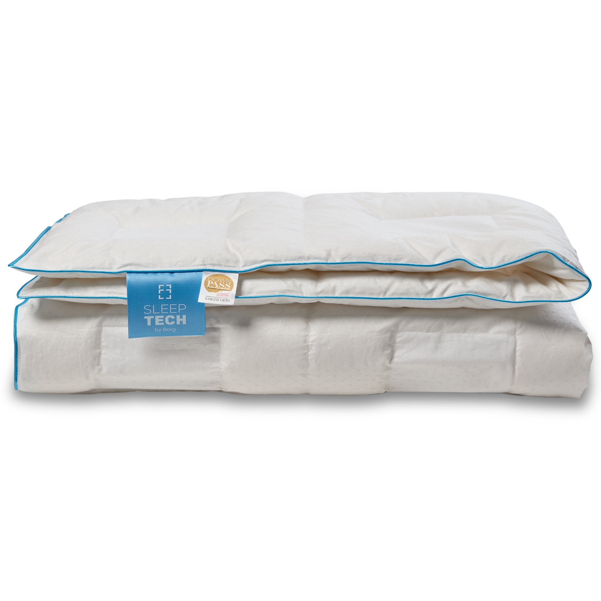 Juniordyne 100x140 cm med klasse 1 moskusdun - SLEEP TECH By Borg Air flow dundyne billede