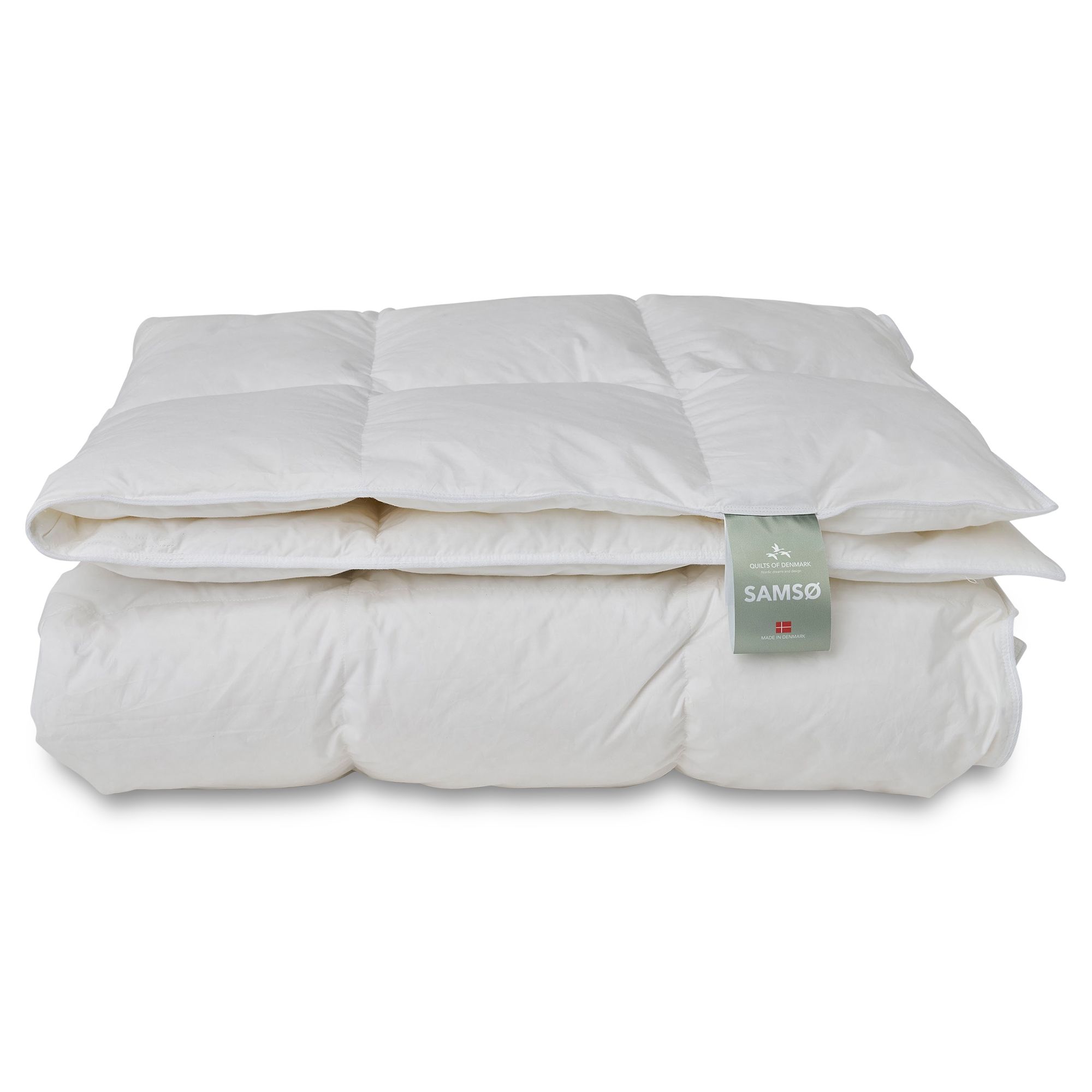 Let helårsdyne - Moskusdun sval dyne - Samsø dynen - 140x220 cm - Quilts Of Denmark billede