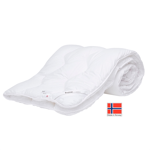 Helårsdyne 140x200 cm - Blød fiberdyne - Tyk dyne med let & luftigt fiberfyld - Høie dyne Gemini 