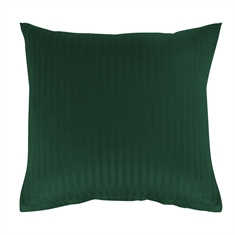 Pudebetræk 60x63 cm - Jacquardvævet - Grøn - 100% bomuldssatin