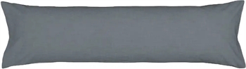 Pudebetræk 50x150 cm - Blågrå - 100% ekstra fin bomuld - Høie 