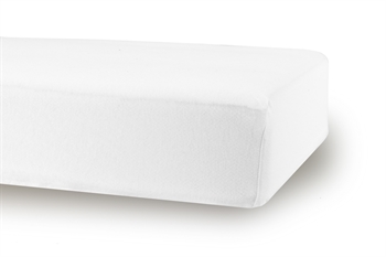 Billede af Stræklagen 70x140 cm - Off white - 100% bomuld jersey lagen - Faconlagen til juniormadras hos Shopdyner.dk