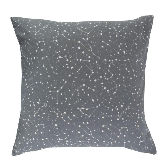  Pudebetræk 60x63 cm - Zodiac grey - Hovedpudebetræk i 100% Bomuld