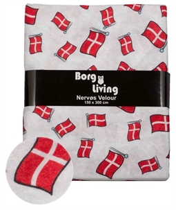 Nervøs Velour - Fødselsdags dug - Pakke med 3 meter