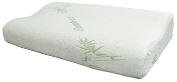 Billede af Ergonomisk bambus pude - Nakkepude med memory skum - Høj komfort og støtte - Zen Sleep