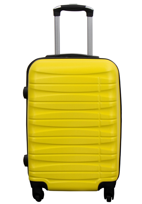 Billede af Kabinekuffert - Hardcase - Gul håndbagage kuffert tilbud