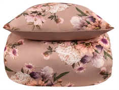 Blomstret sengetøj - Lavender flower - Vendbar dynebetræk - 100% Bomuldssatin - Excellent By Borg sengesæt