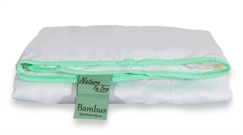 Billede af Bambus sommerdyne 140x220 cm - Dyne med bambus - Nature By Borg bambusdyne hos Shopdyner.dk