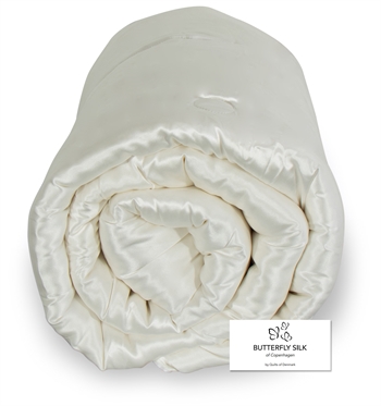 Silkedyne 140x220 Helårsdyne Varm Butterfly Silk Dyne Med 100 Mulberry Silke