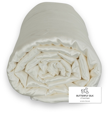 Billede af Silke sommerdyne - 140x200 cm - Butterfly Silk Luksus silkedyne med 100% langfibret mulberry silke hos Shopdyner.dk