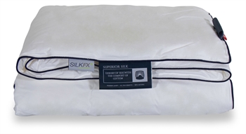 Billede af Dobbeltdyne 240x220 cm - Silkedyne - Nordic Comfort - Vaskbar helårs dobbelt dyne med Langfibret silke