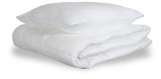 Dyne og pude sæt  - Helårsdyne 140x200 cm + Hovedpude 60x63 cm - Zen Sleep fiberdyne og fiberpude 