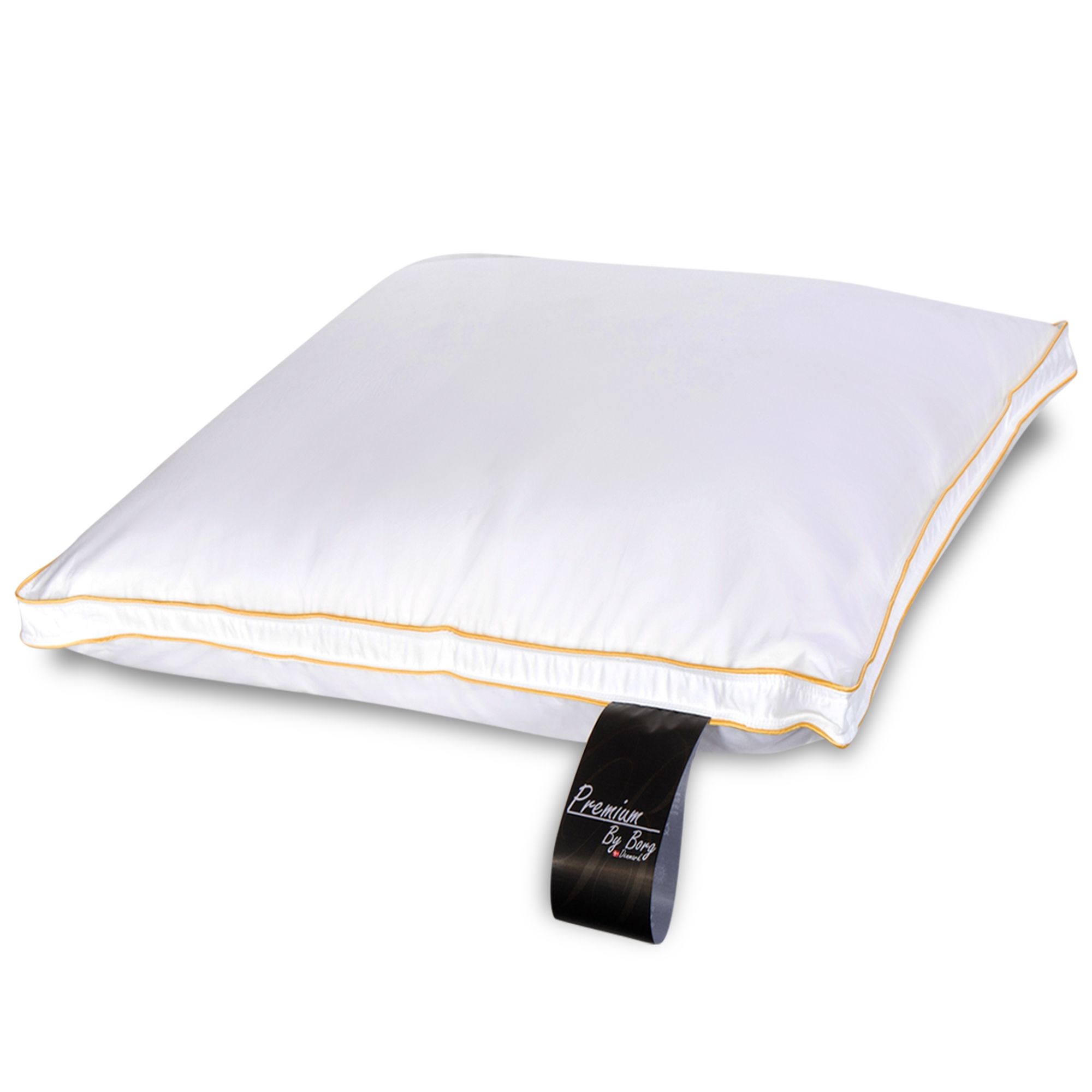 Moskusdun hovedpude - Høj - 3 kammer dunpude - Premium By Borg