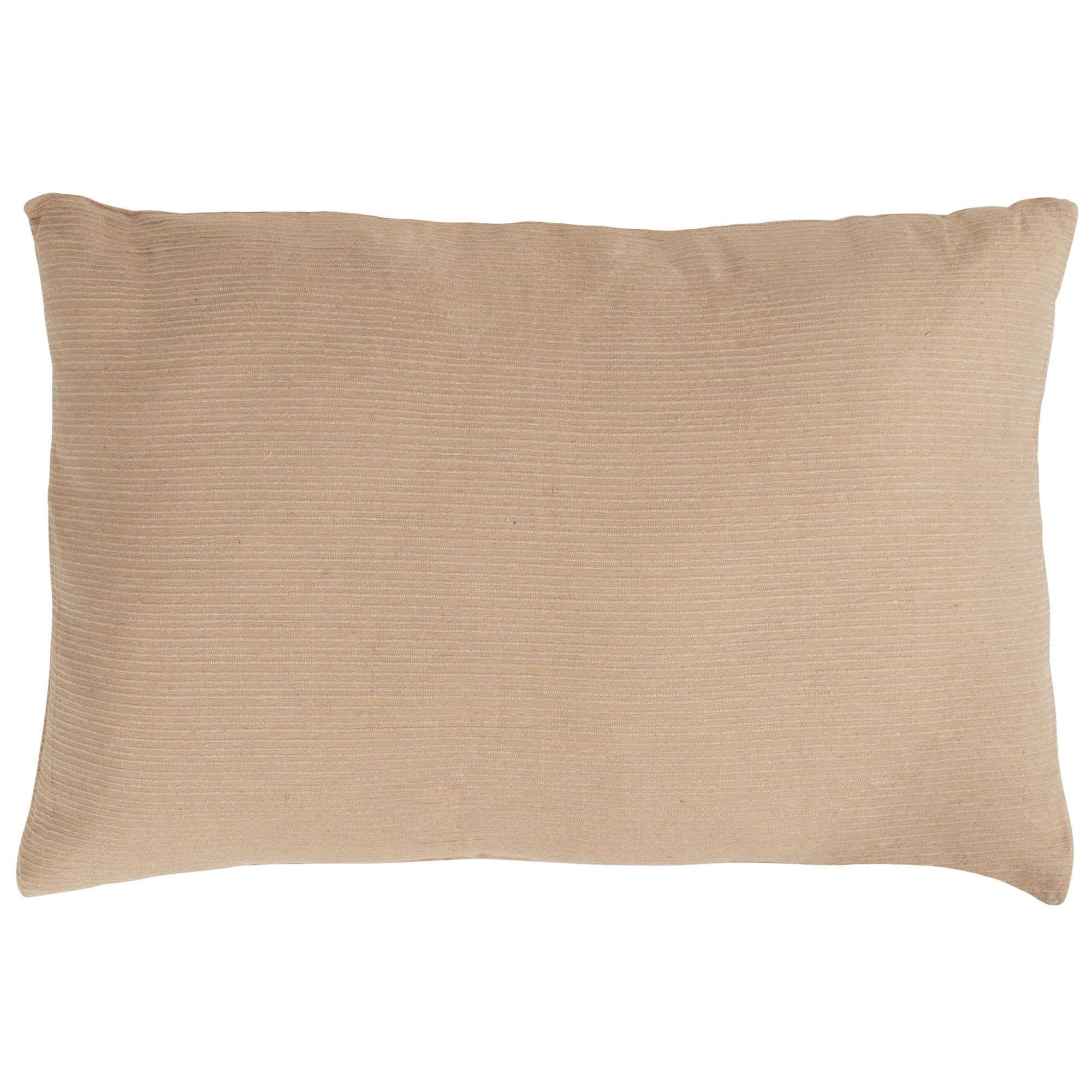 Gavlpude - 60x90 cm - Beige - Stor pyntepude - Nordstrand Home billede