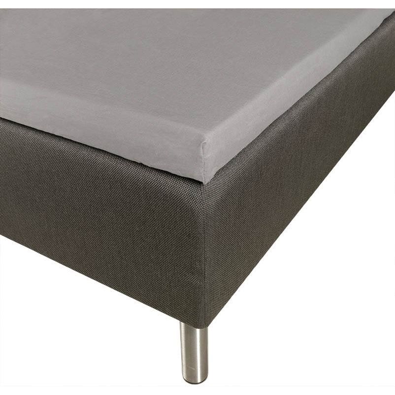 Silkelagen - Kuvertlagen - 100% Silke - Gråt lagen til topmadras - Butterfly Silk