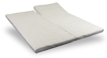 Naturlatex H-split topmadras - 180x200 cm - 7 cm høj - 100% Talalay naturlatex - Nature By Borg 